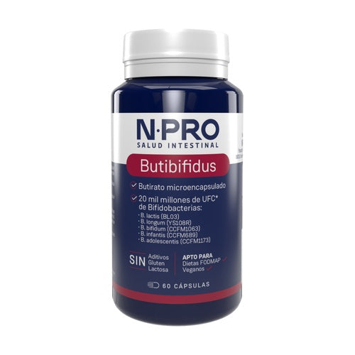 NPro Butibifidus (butirato para colon) - 60 caps