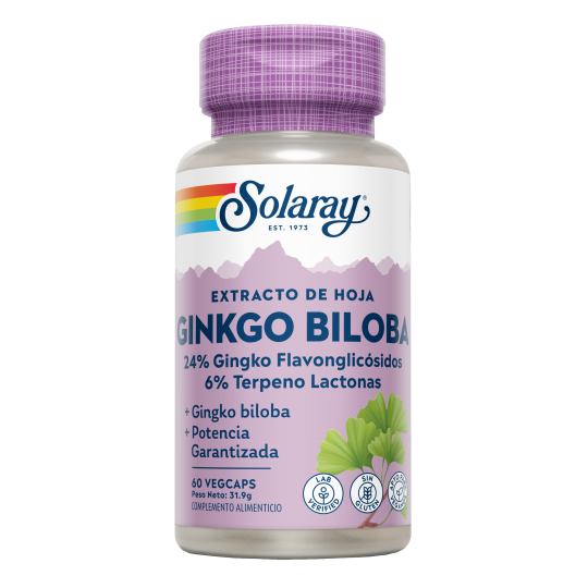 GINKGO BILOBA - 60 CAPSULAS