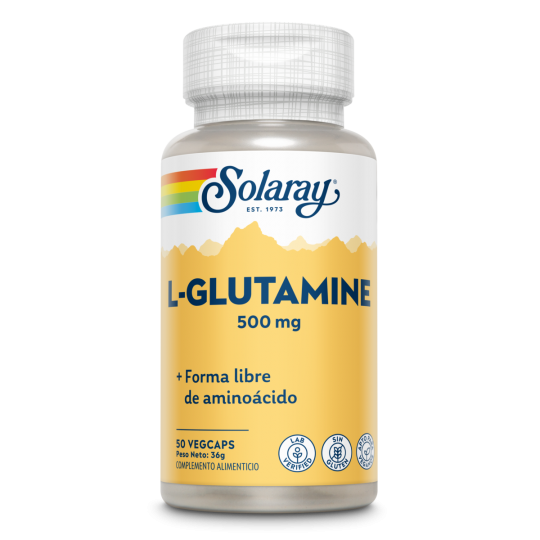 L-GLUTAMINE 500MG. - 50 CAPSULAS