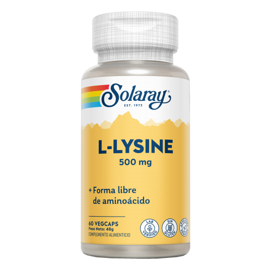 L-LYSINE 500MG. - 60 CAPSULAS
