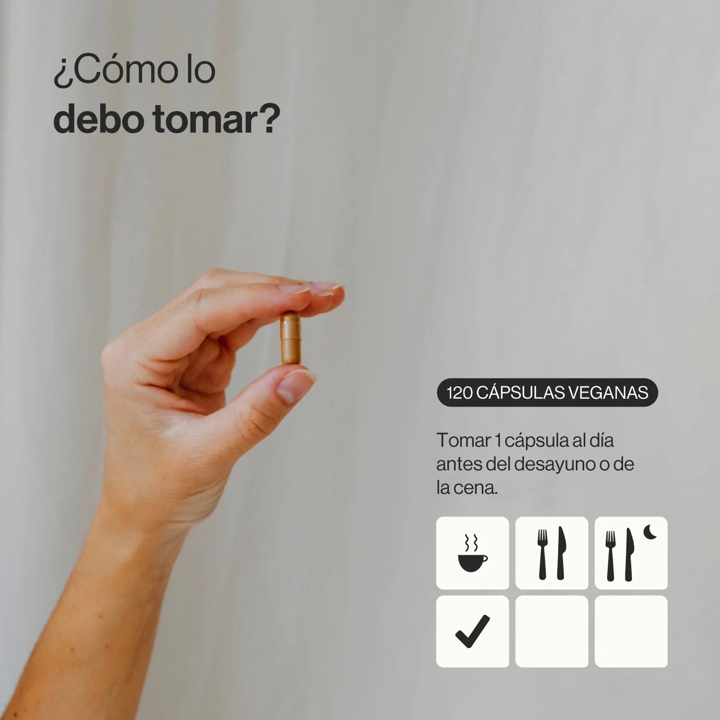 Extracto de Raíz de Maca 4000 mg por cápsula - 120 Cápsulas Veganas