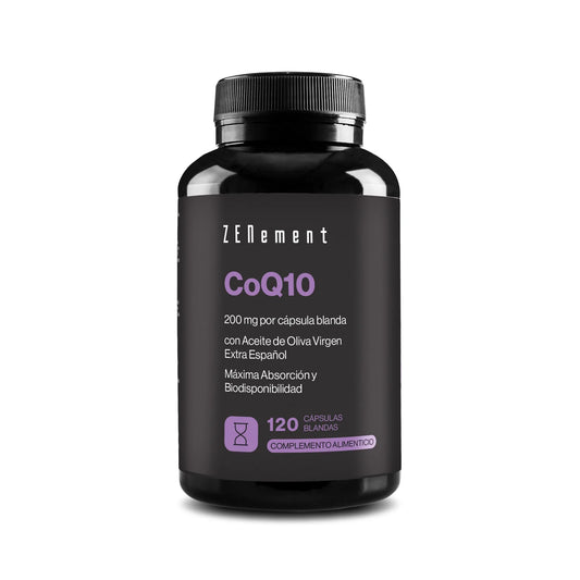 CoQ10 200 mg por perla - 120 Softgels