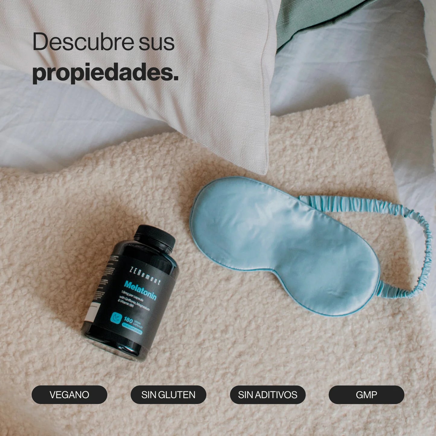 Melatonina 1,9 mg por cápsula - 180 Cápsulas