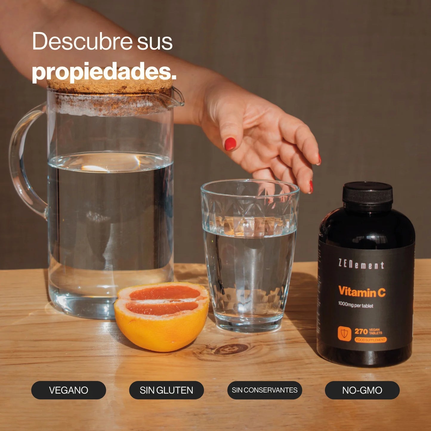 Vitamina C 1000 mg por comprimido - 270 Comprimidos