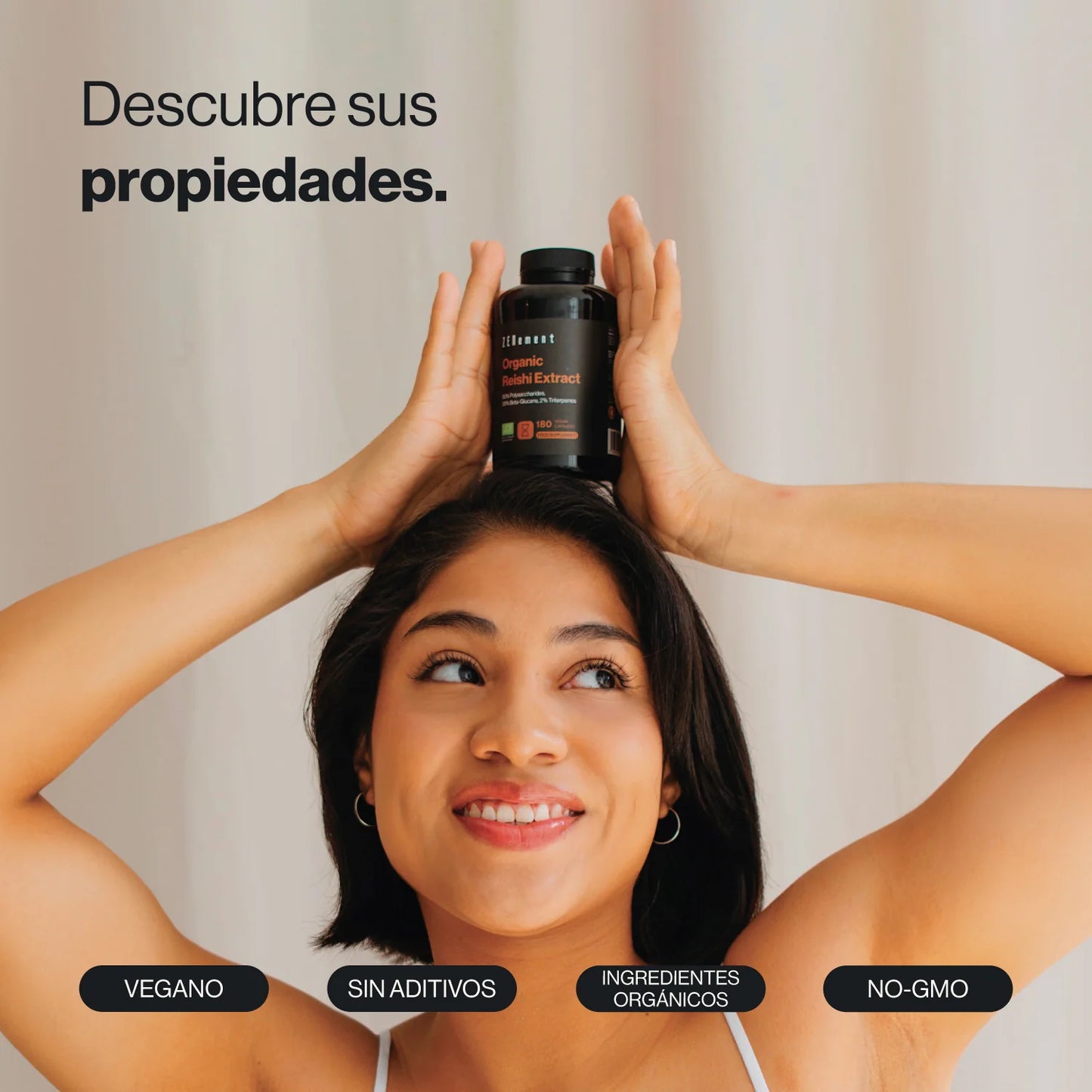 Extracto de Reishi Ecológico - 180 Cápsulas