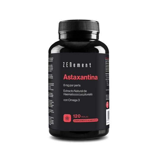 Astaxantina 8 mg por perla - 120 Softgels