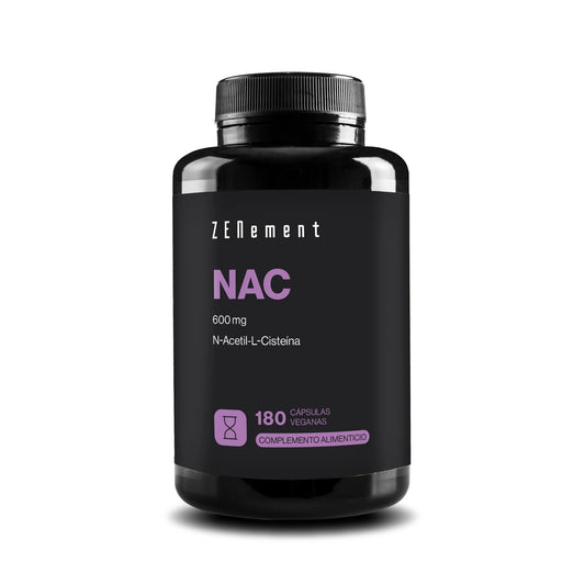 NAC 600 mg - 180 Cápsulas Veganas