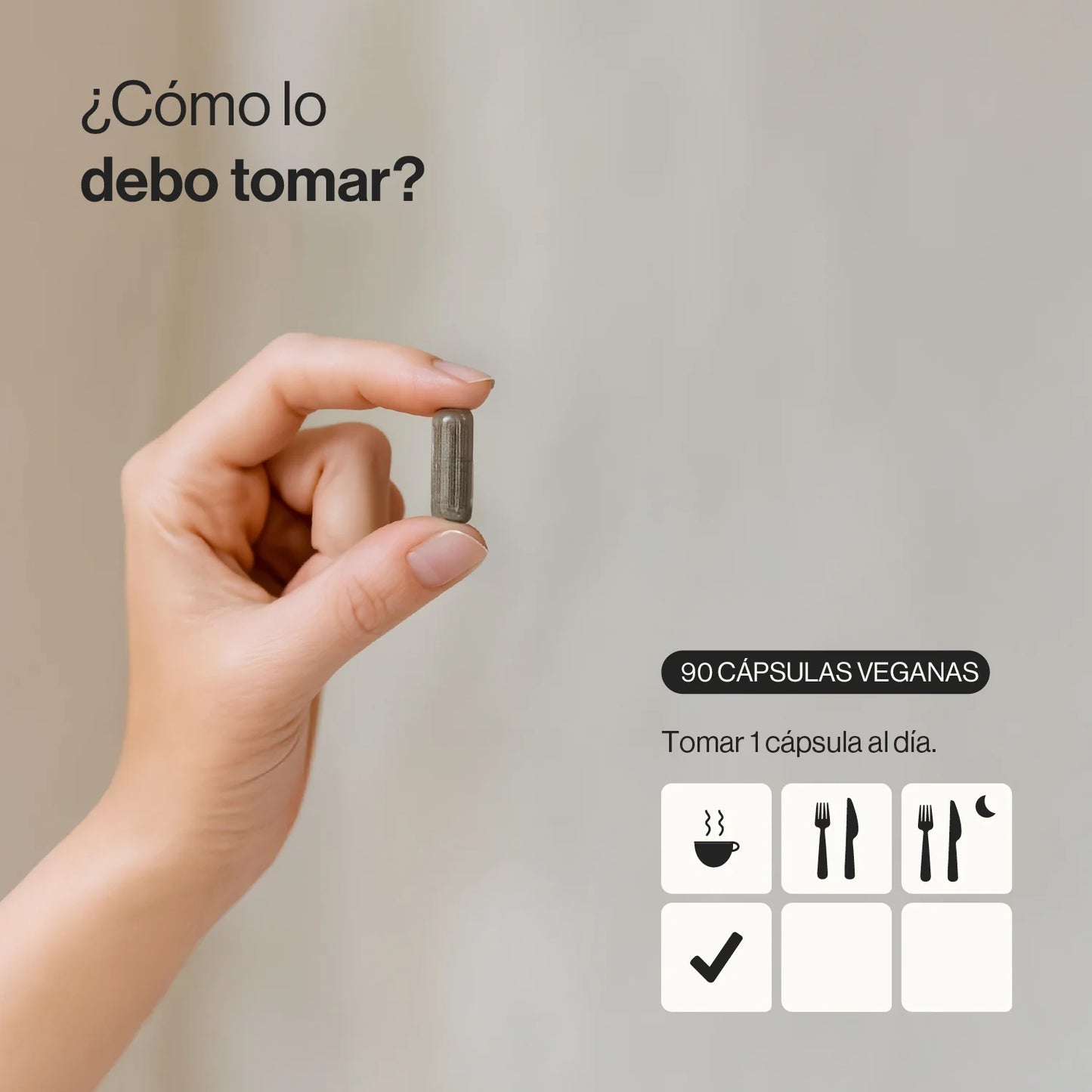 Bisglicinato de Hierro Liposomal con Vitamina C - 90 Cápsulas Veganas