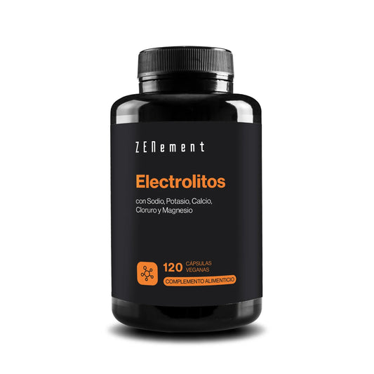 Electrolitos con Sodio, Potasio, Calcio, Cloruro y Magnesio - 120 Cápsulas