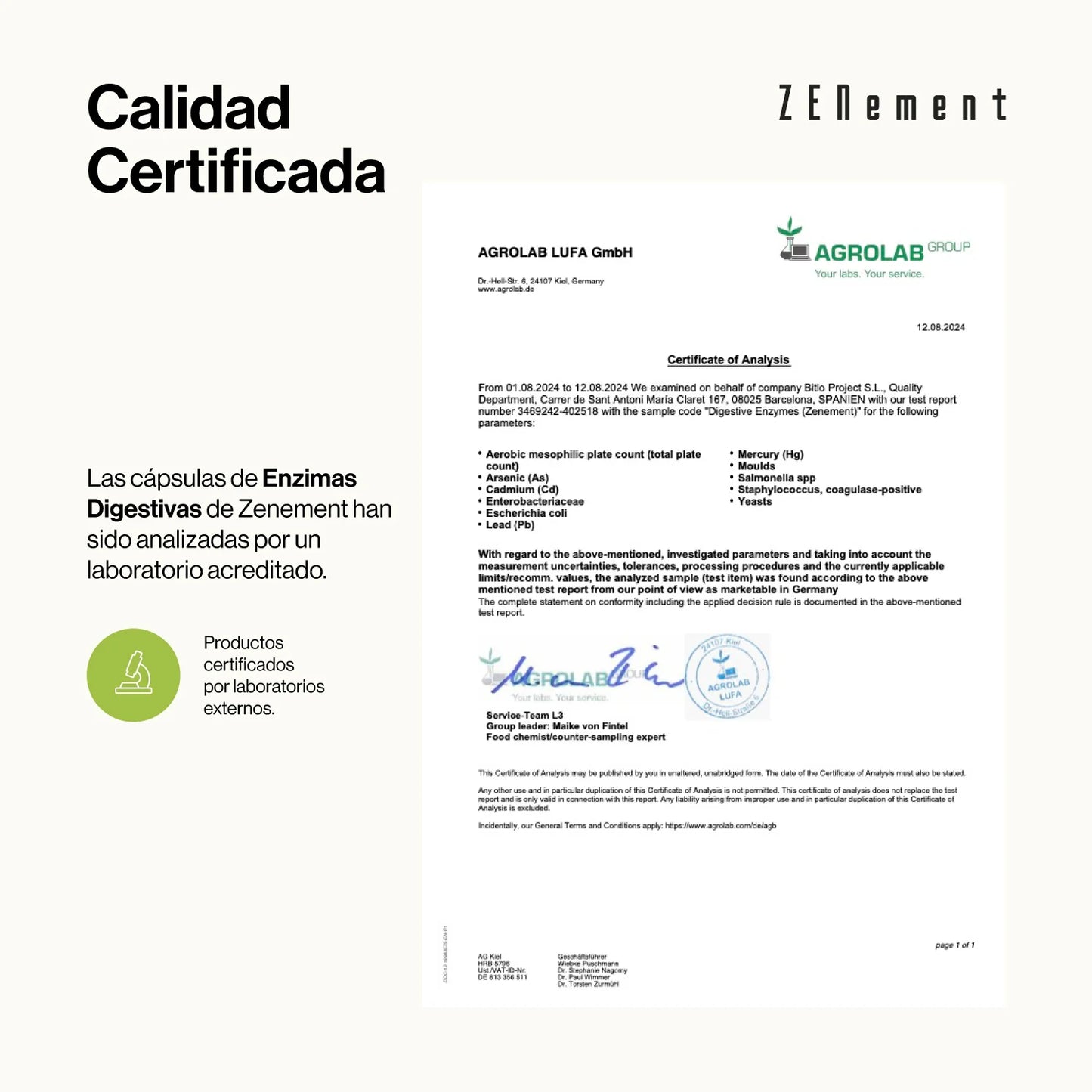 Enzimas Digestivas 200 mg por cápsula - 180 Cápsulas Veganas