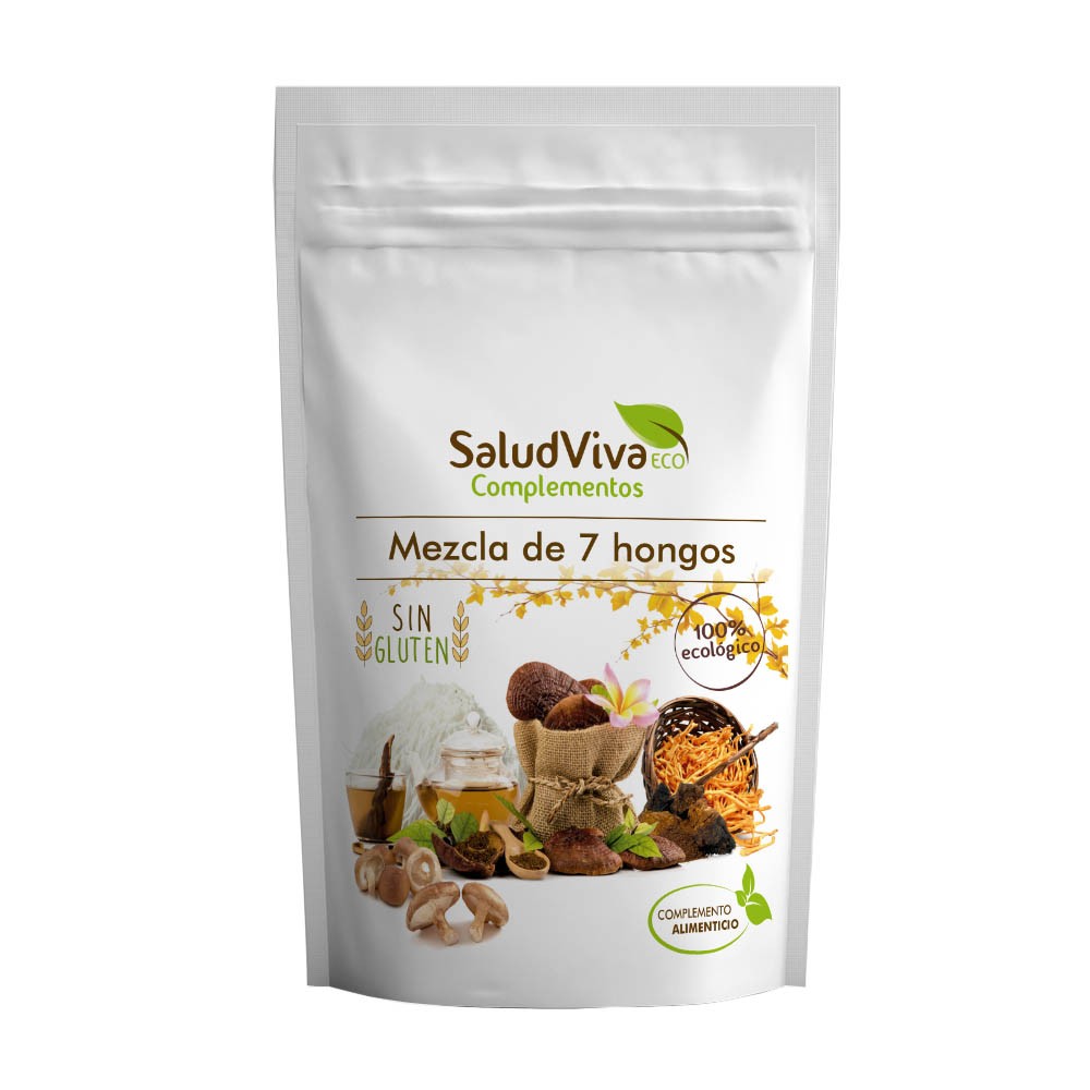 Mezcla de 7 Hongos - 100g Salud Viva