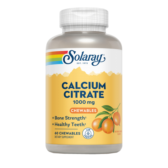 CALCIUM CITRATE MASTICABLE SABOR NARANJA 1000MG. - 60 COMPS
