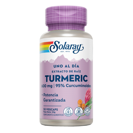 TURMERIC (CURCUMA) 600MG. - 30 CAPSULAS