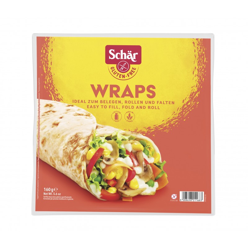 WRAPS SIN GLUTEN (FAJITAS) - 160GR.