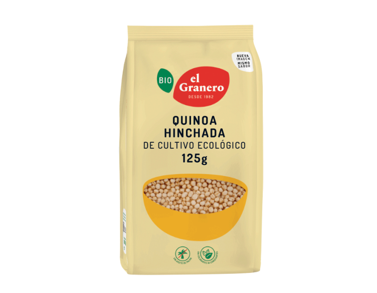 QUINOA HINCHADA BIO - 125GR.