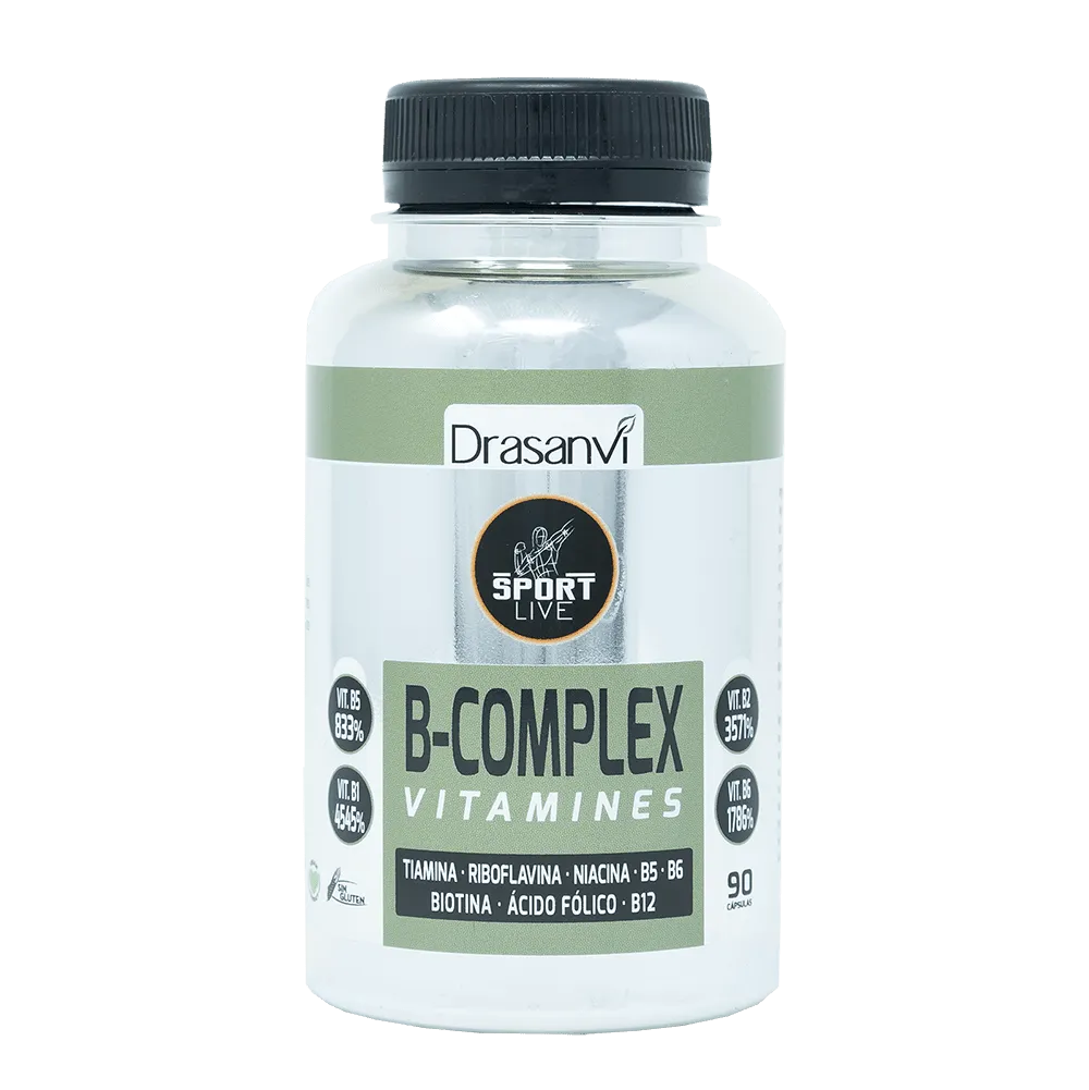 B COMPLEX 90 CAPSULAS SPORT LIVE DRASANVI