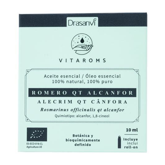 ACEITE ESENCIAL ROMERO QT ALCANFOR BIO 10ML VITAROMS DRASANVI