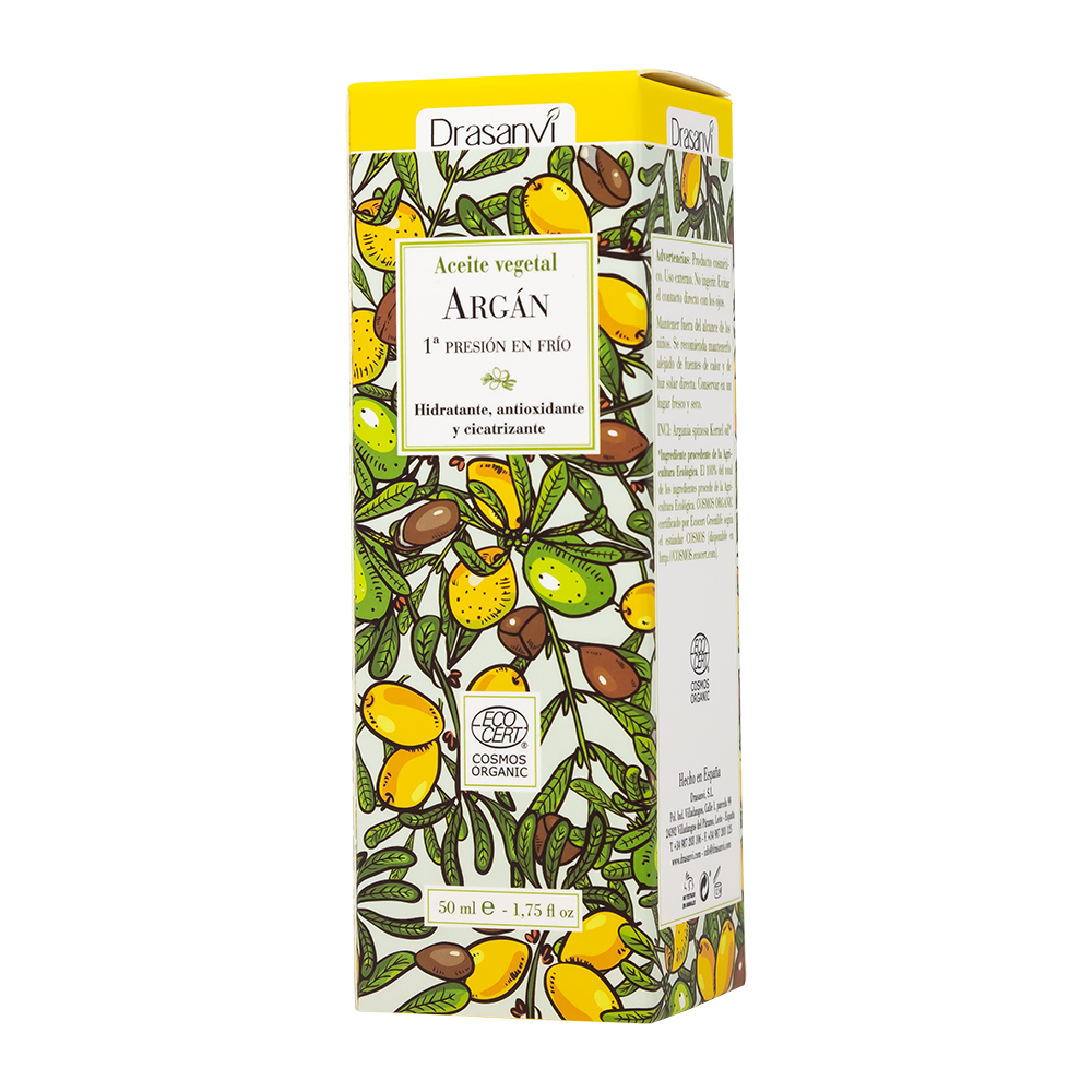 ACEITE ARGAN ECOCERT BIO 50ML DRASANVI
