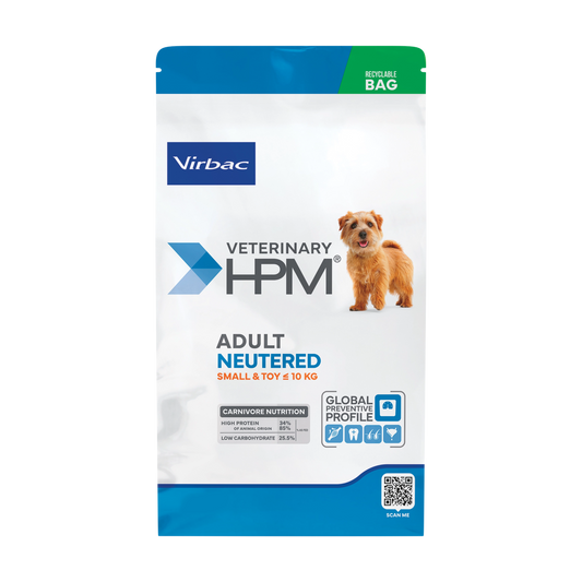 Virbac Veterinary HPM Adult Neutered Dog Small & Toy - 1,5 kg