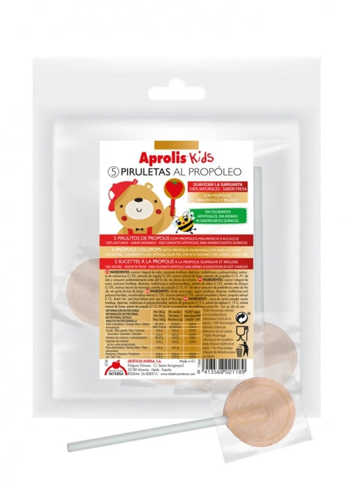 PIRULETAS KIDS APROLIS BOLSA 5 UDS.