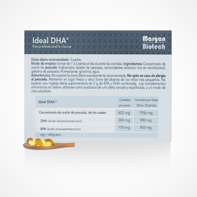 Ideal Dha - 90 capsulas Margan