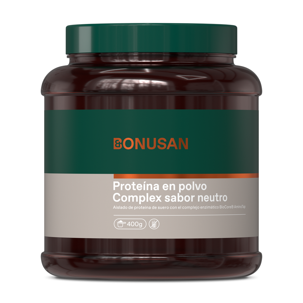 Proteína En Polvo Sabor Neutro - 400 gramos Bonusan