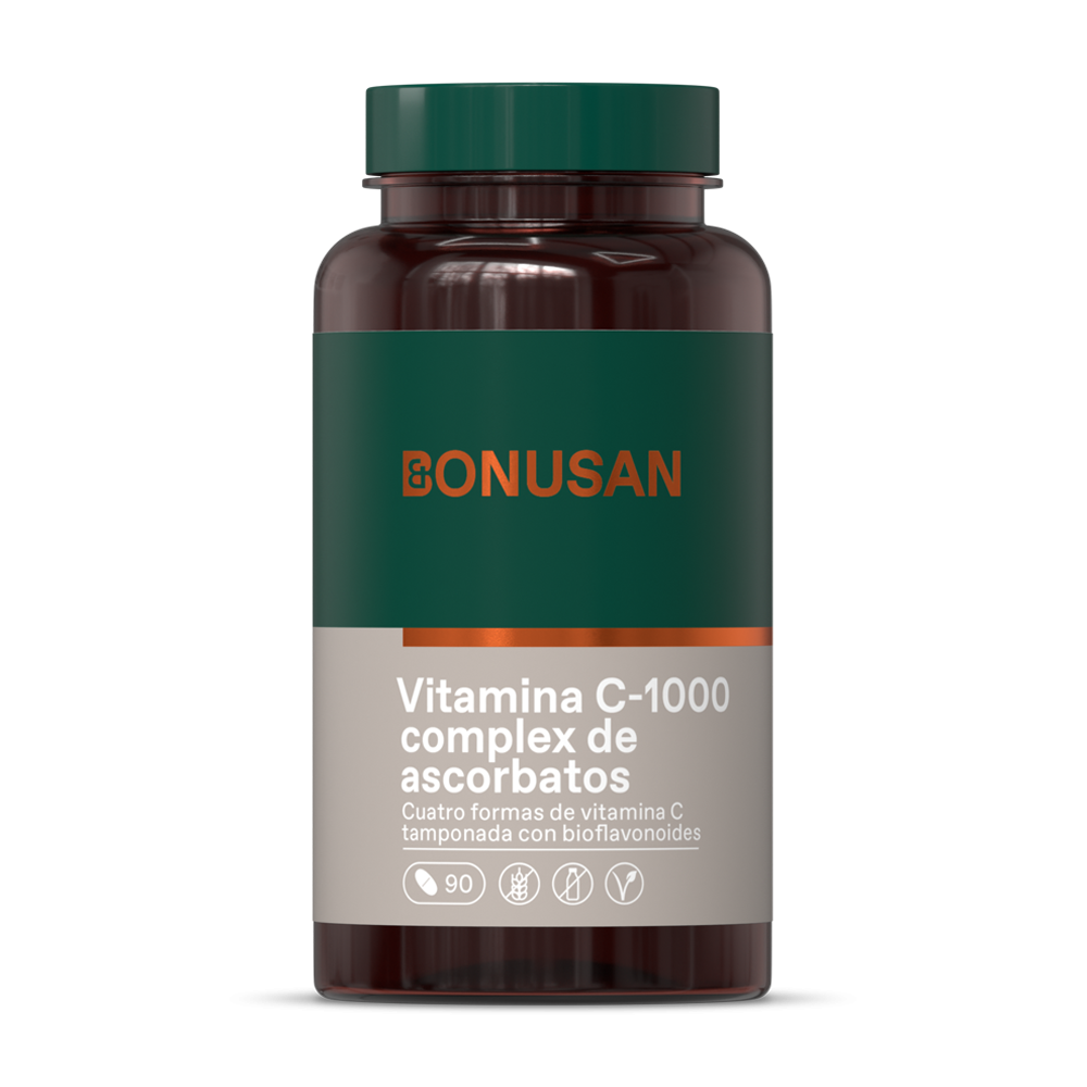 Vitamina C-1000 Complejo De Ascorbatos - 90 tabletas Bonusan