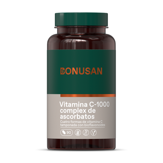 Vitamina C-1000 Complejo De Ascorbatos - 90 tabletas Bonusan
