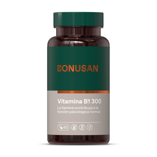 Vitamina B1 Tiamina 300 Mg - 60 cap Bonusan