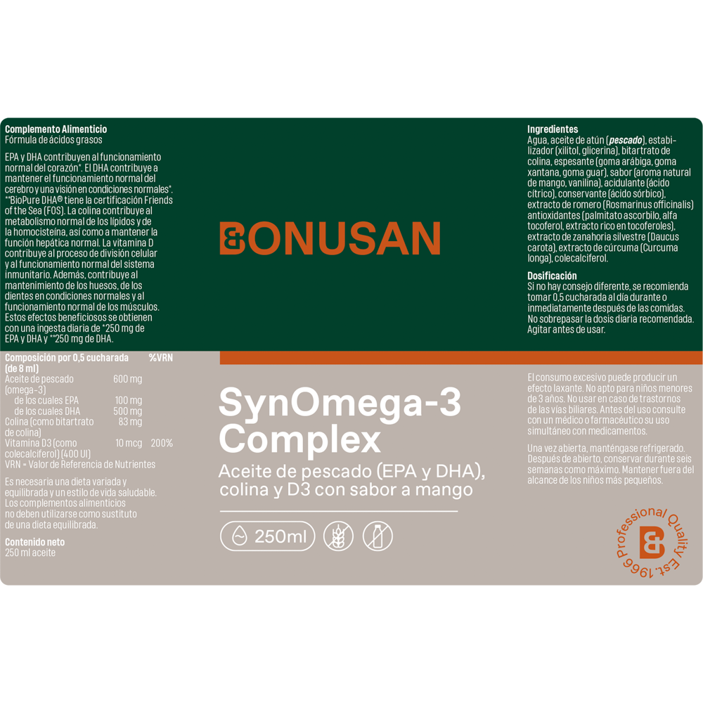 Synomega-3 - 250 ml Bonusan