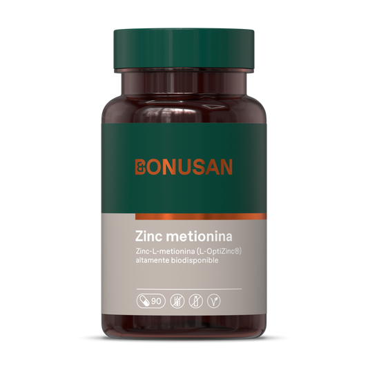 Zincmetionina 15 Mg - 90 tabletas Bonusan