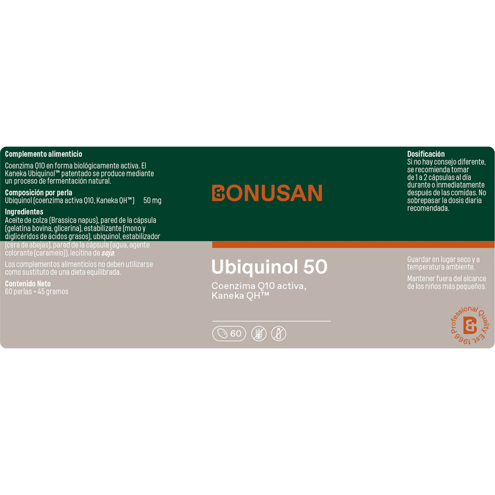 Ubiquinol 50mg - 60 comp