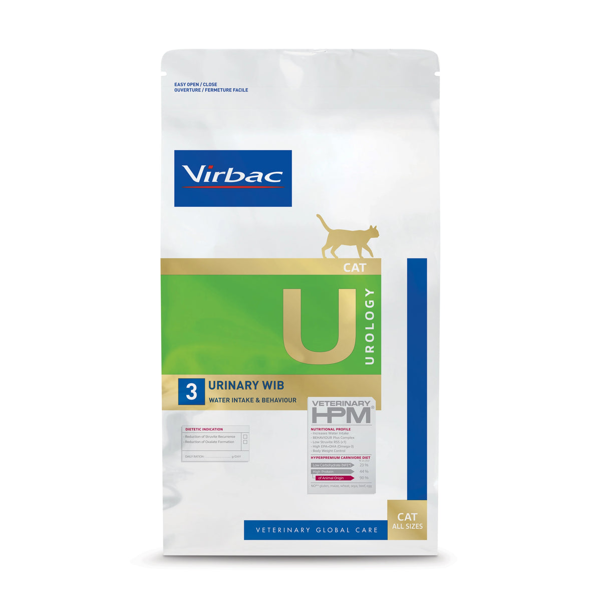 Virbac Veterinary HPM Cat Urology U3 - 1,5 kg