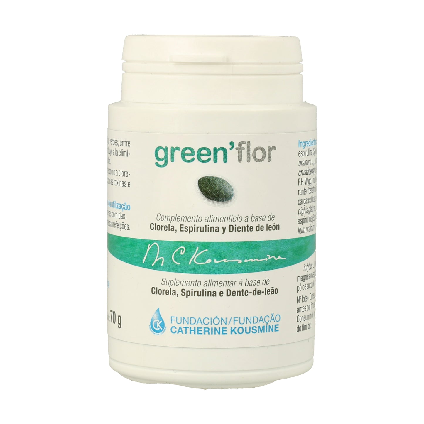Greenflor detoxificante (Fundación Kousmin) - 90 comp