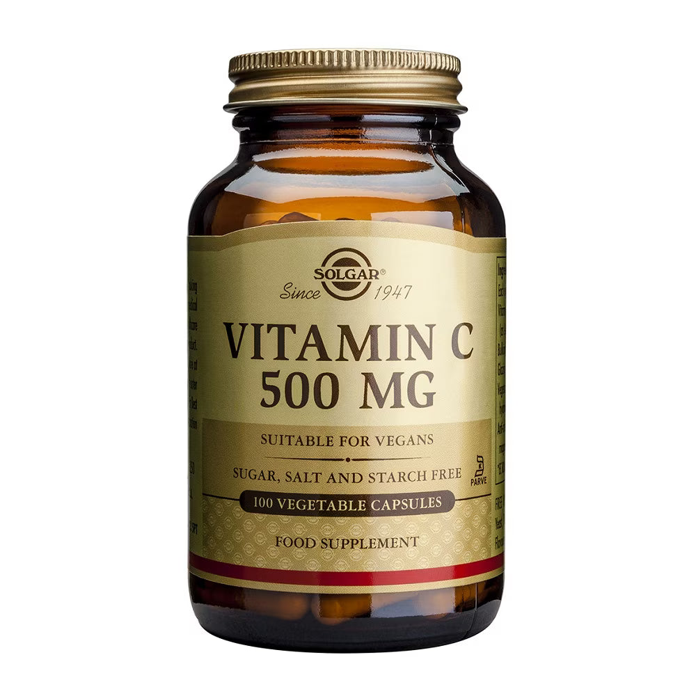 Vitamina C 500 mg - 100 cápsulas vegetales