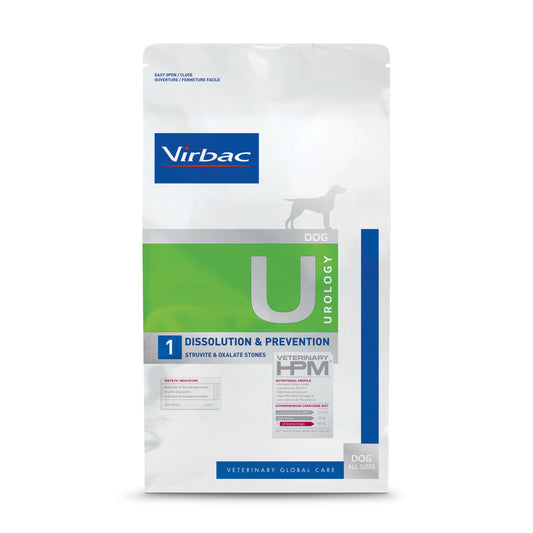 Virbac Veterinary HPM Dog Urology U1 Dissolution and Prevention - 3 kg