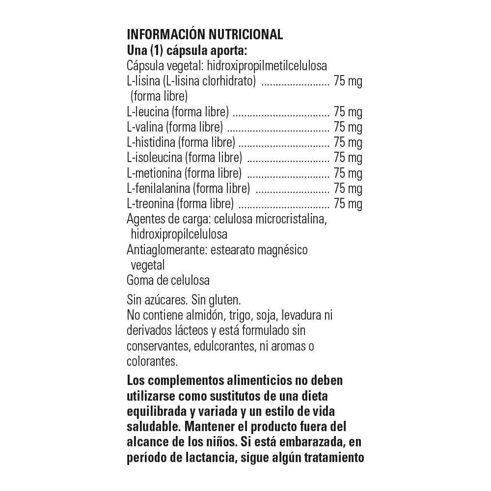 Amino 75 - 90 caps vegetales