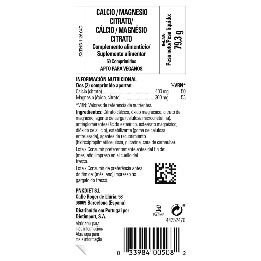 Calcio - Magnesio Citrato - 50 comp