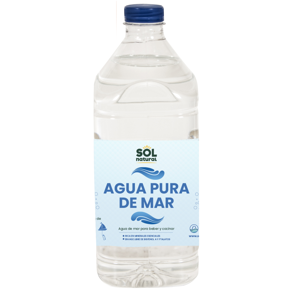 Agua de mar botella - 2 litros