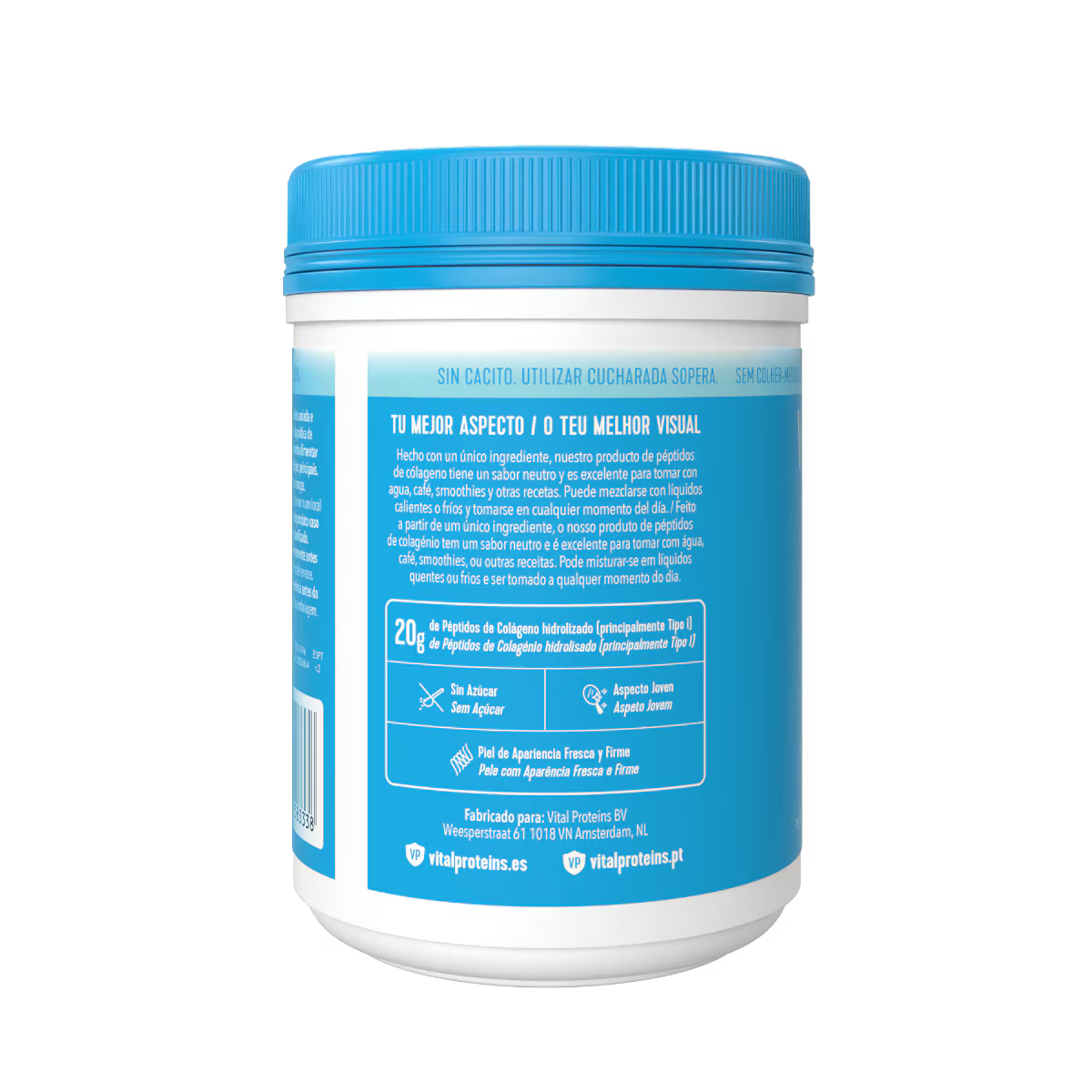 Peptidos de colageno sin sabor - 284g Vital Proteins