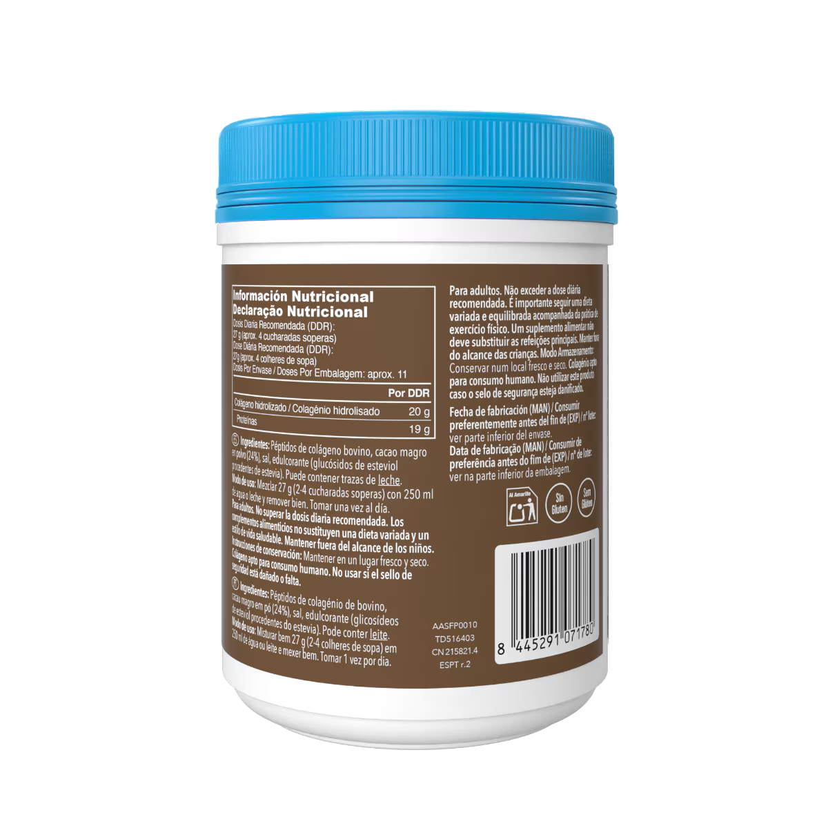 Peptidos de colageno sabor chocolate - 297 gr Vital Proteins