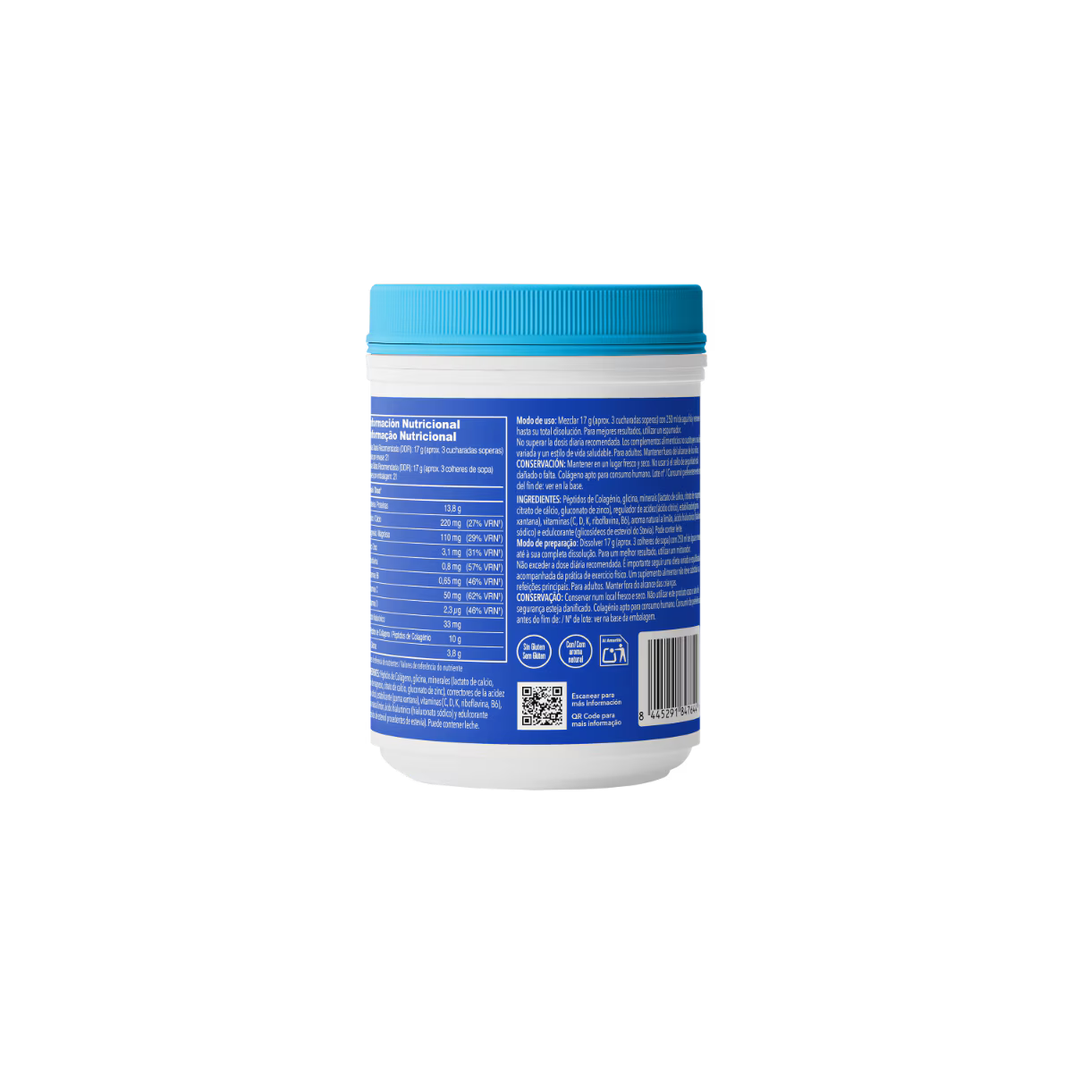 Peptidos de colageno Active Complex sabor limon - 357g Vital Proteins