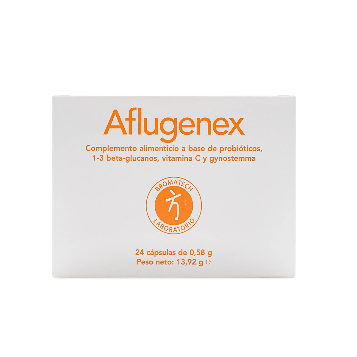 Aflugenex probiótico inmunidad - 24 caps