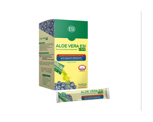 Aloe Vera Zumo Forte + Mirtilo 24 sobres ESI