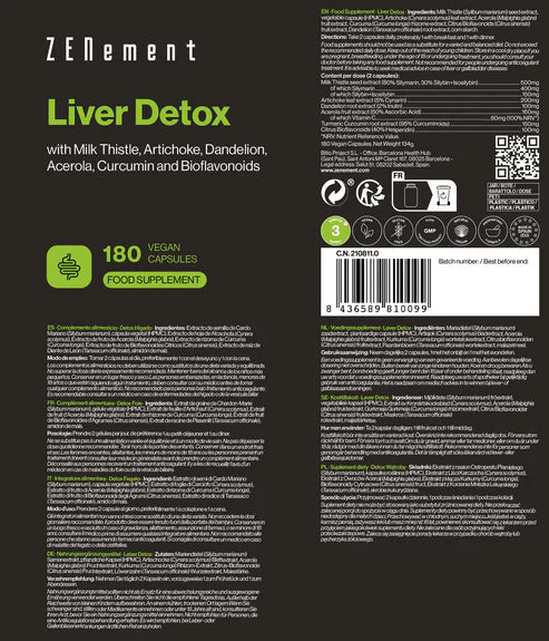 Detox hígado - 180 caps