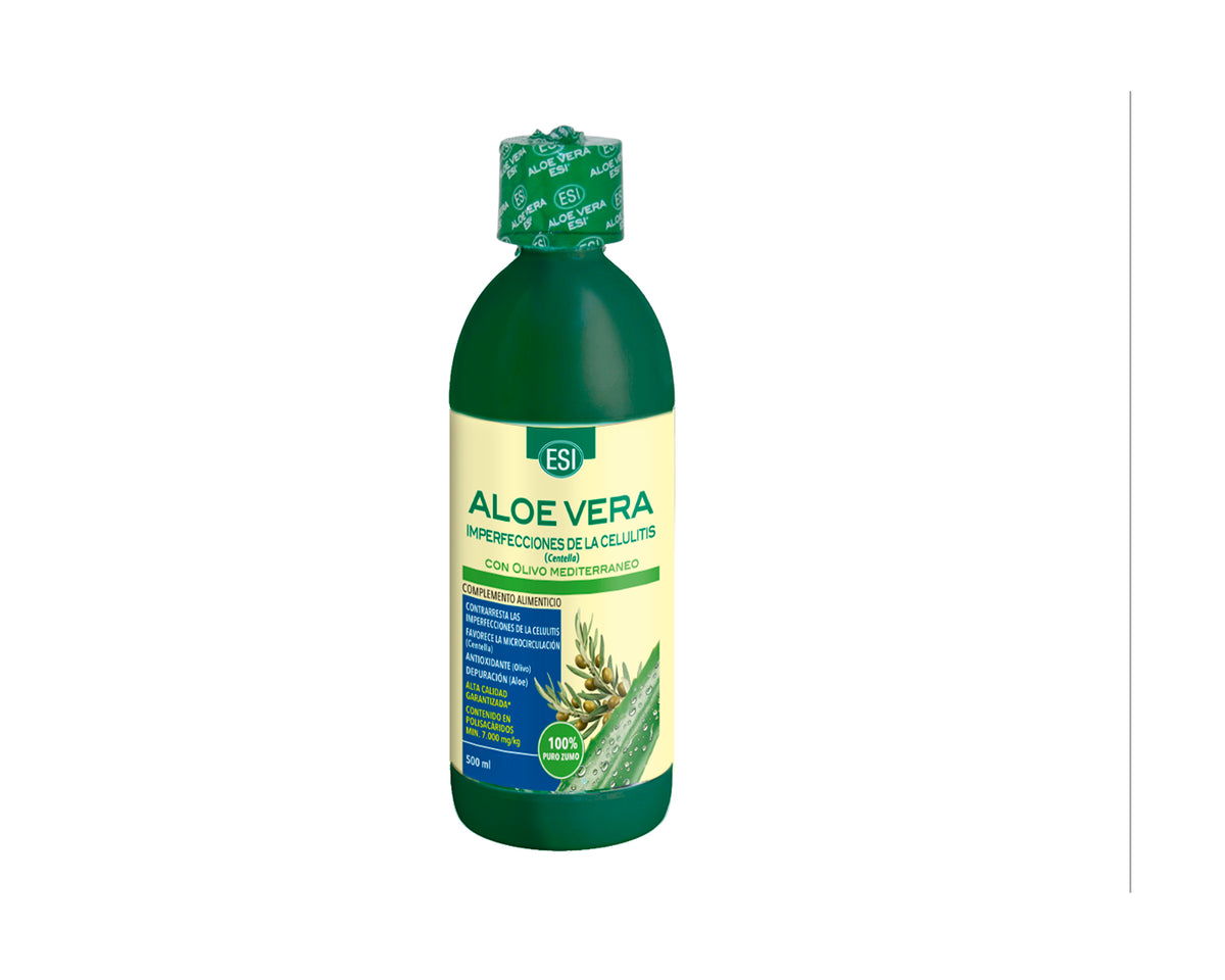 Aloe Vera Zumo con Olivo del Mediterráneo 500 ml ESI