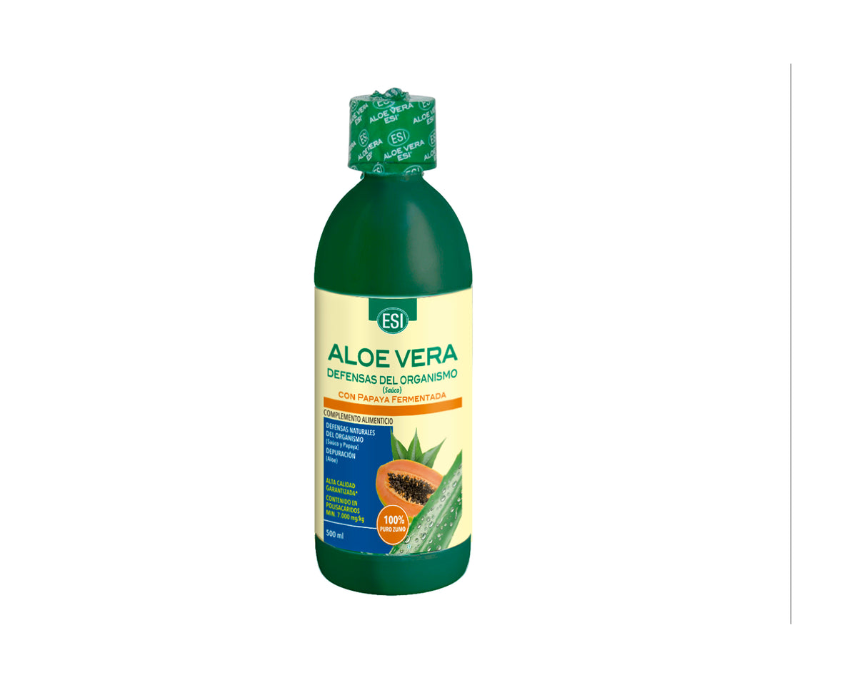 Aloe Vera Zumo con Papaya Fermentada 500 ml ESI