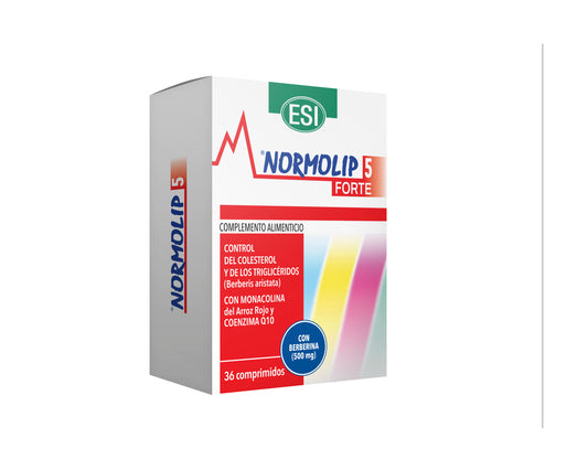 Normolip 5 Forte 36 comprimidos ESI