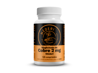 Bisglicinato de Cobre - 120 comprimidos Mederi