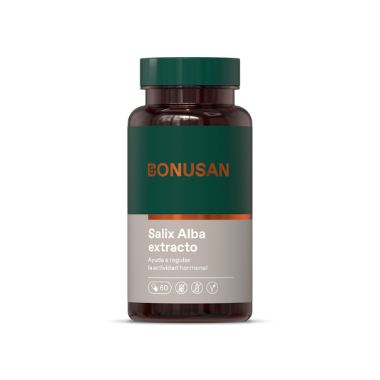 Salix Alba Extracto - 60 cáps vegetales Bonusan